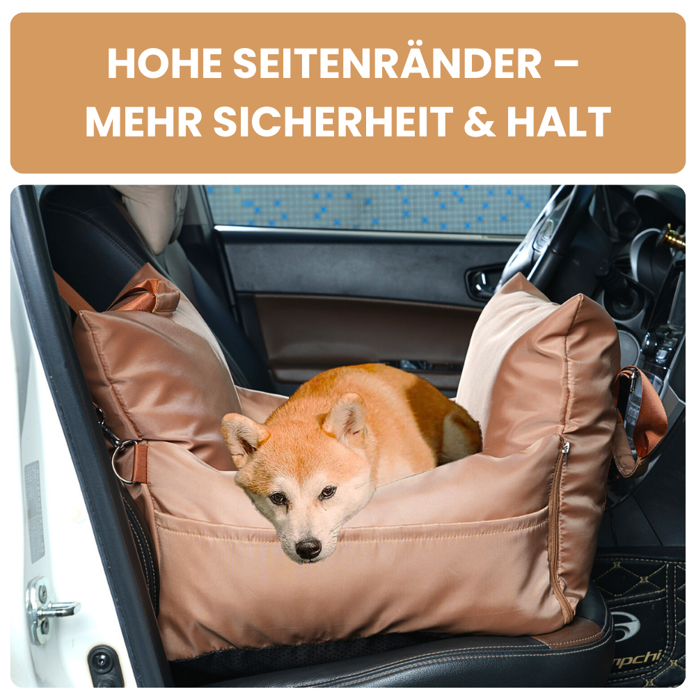 2-in-1 Tragetasche & Autositz für Hunde & Katzen – Sicher, bequem und immer dabei