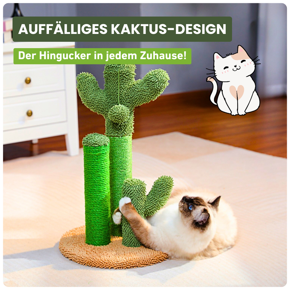 Kratzbaum in Kaktusform – Stylisch, verspielt & einfach zum Krallenverlieben