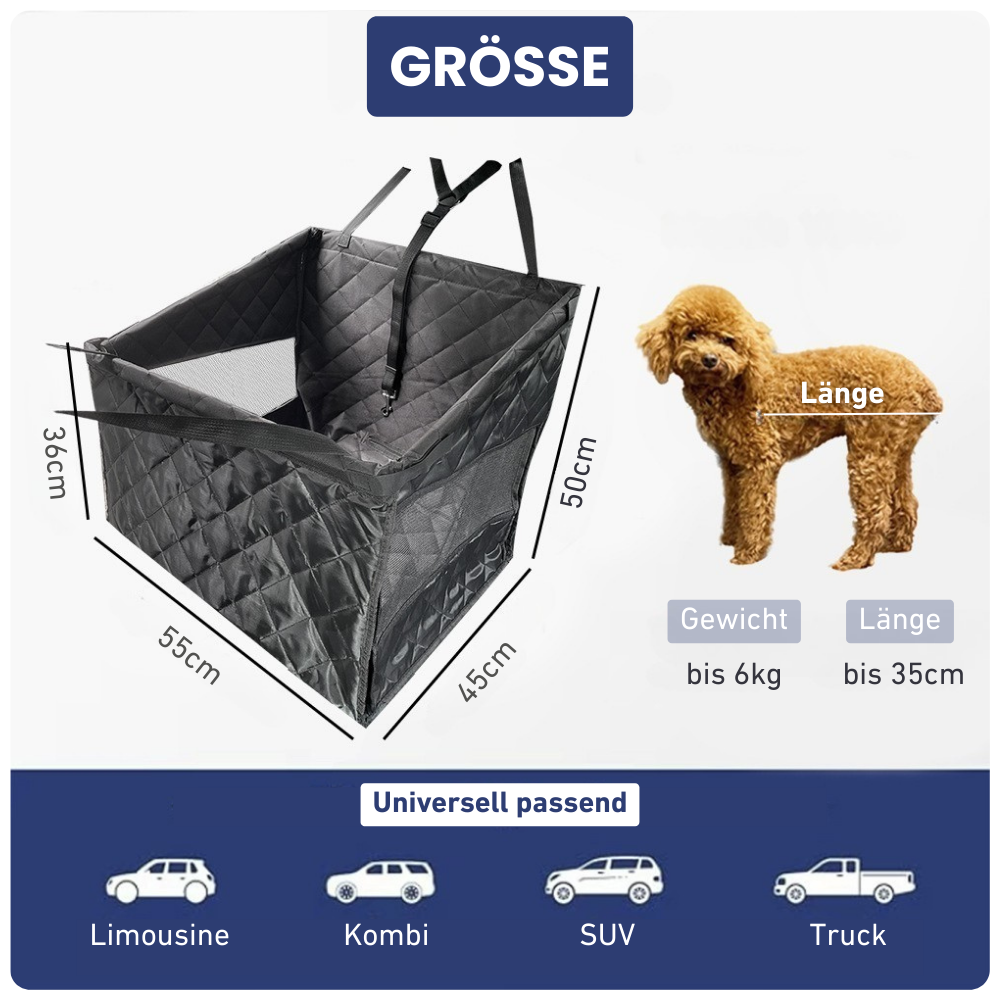 Autokorb für Hunde & Katzen – Sicher, sauber & stressfrei unterwegs