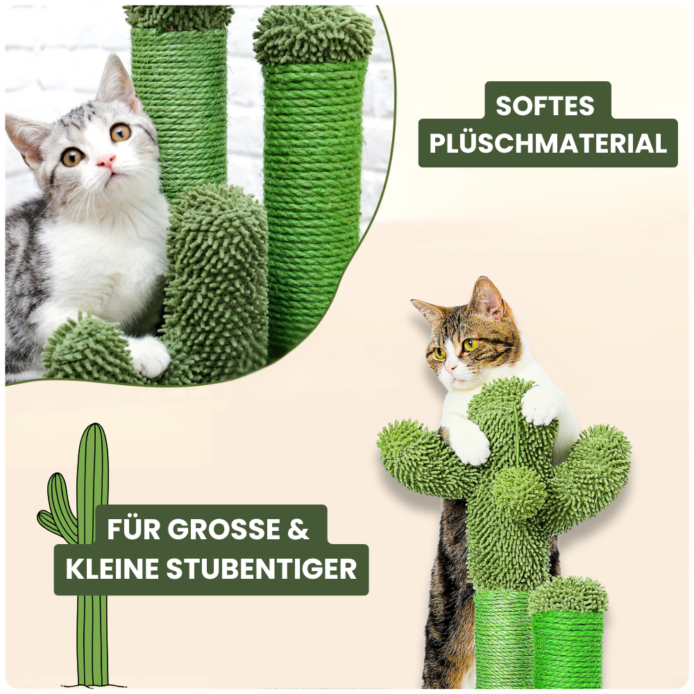 Kratzbaum in Kaktusform – Stylisch, verspielt & einfach zum Krallenverlieben